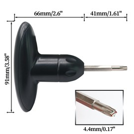 Bonsicoky T25 Golf Wrench Tool, Golf Wrench Golf Head Adjustment Tool Golf Accessories for Golf Club Driver Shaft Adapter