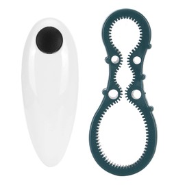 Abridor de latas, abrelatas eléctrico automático, abrebotellas manual para el hogar, cocina, restaurante