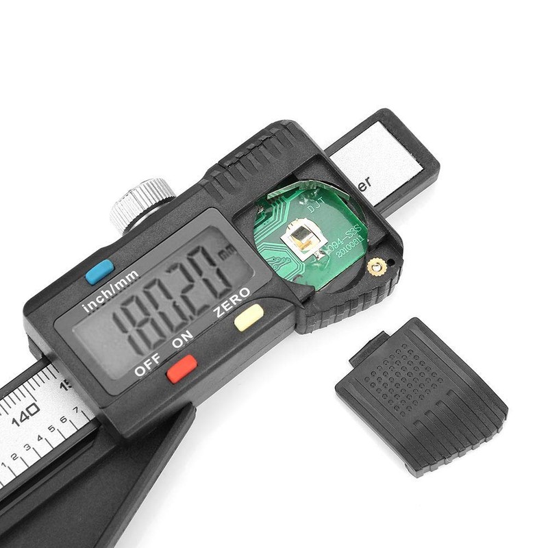 Height Gauge, 0-150mm Digital Display Caliper, Precision Height Aperture Depth