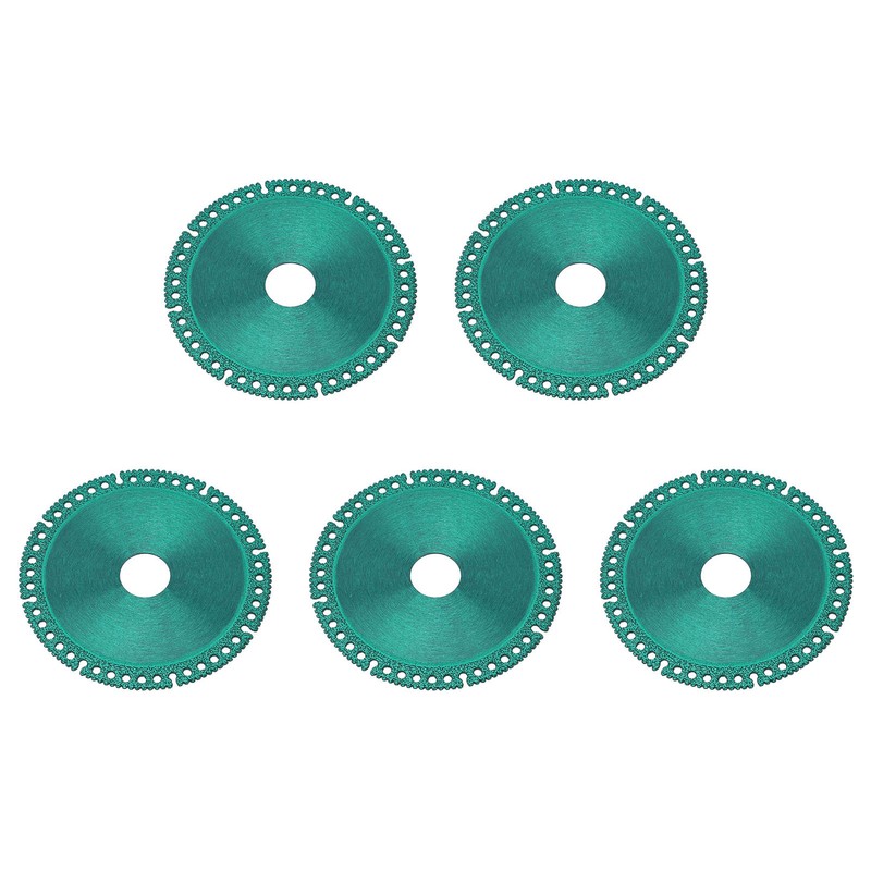 5PCS Multifunctional Cutting Saw Blade OD100mm ID20mm Green Angle Grinder