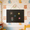 Hanging Chalkboard 12x16 Inch Double-Sided Chalkboard Sign Decorative Blackboard Wall