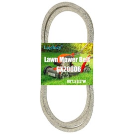 GX20006 Lawn Mowe Drive Belt Replaces for John Deere UC30568 LA115 D160 L111 L108 125 D125 115 155C L118 LA120 LA130 LA175 D110 D140 L120 L110 LA135 LA145 L130 D130 D170 / Aramid Cord / 89" x 0.5"