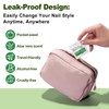 Nail Polish Remover Pads 200PCS with Aloe Oil & Nail