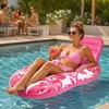 Inflatable Pool Float Lounger for Adults – Vinyl Floating Chair
