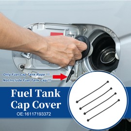 ACROPIX 740i Base 3.0L L6 Gasoline 2011 2015 Fuel Tank Cap Tether Fuel Tank Rope 16117193372 Set of 4
