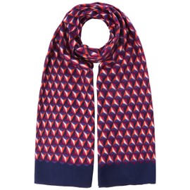Kipling Women's Woven Wool Scarf, Multicoloured (Kaeon Triangle), One Size (Manufacturer Size:0.1)