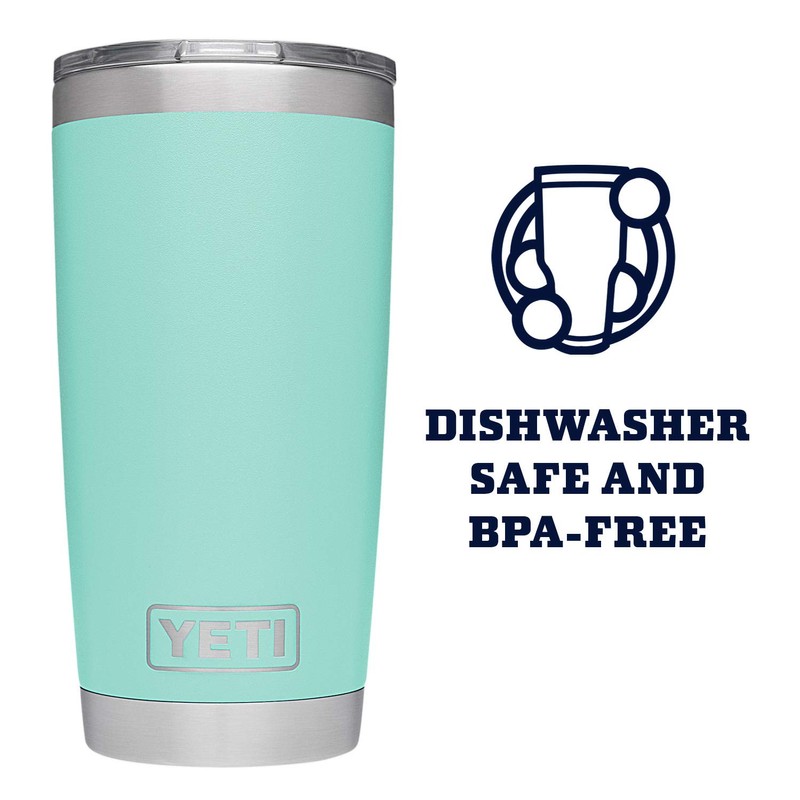 YETI Rambler 20 oz Tumbler, Stainless Steel, Vacuum Insulated with