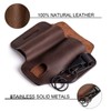 Gentlestache Leather Sheath for Leatherman Multitool Sheath EDC Pocket Organizer