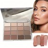 16 Color Nu/de Eyeshadow Palette for Women,Shimmer Matte Eyeshadow Make-Up