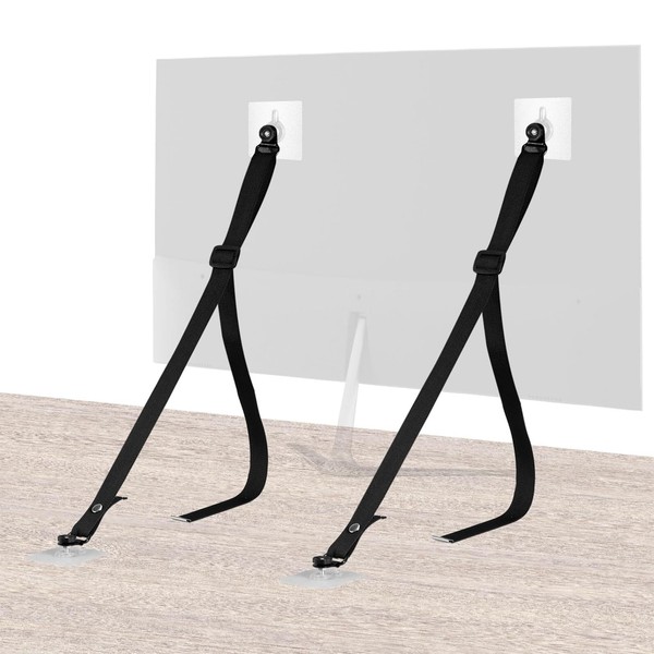 2pcs Adjustable TV Safety Straps for Baby, Child Anti-Shedding Design,