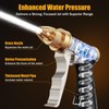 Heavy Duty Brass Garden Hose Nozzle High Pressure Metal Water