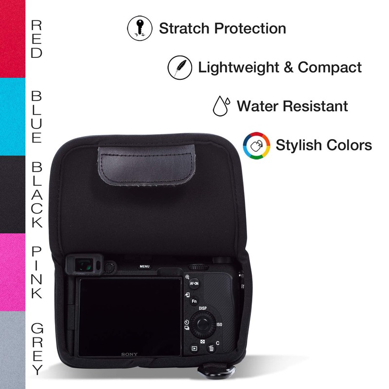 MegaGear Ultra Light Neoprene Camera Case Compatible with Sony Alpha