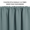 RYB HOME RV Camper Door Window Curtains -Blackout Privacy Curtains