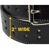 Forest Hill Leather by Isaac Construction Grade, Two Prong, Heavy