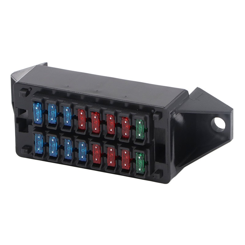 16 Way Automotive Fuse Box Mini High Temperature Resistant 16PCS