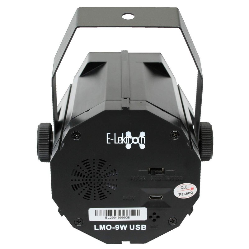 E-Lektron LMO-9W USB LED Moonflower DJ Party Disco R/G/B/W Light