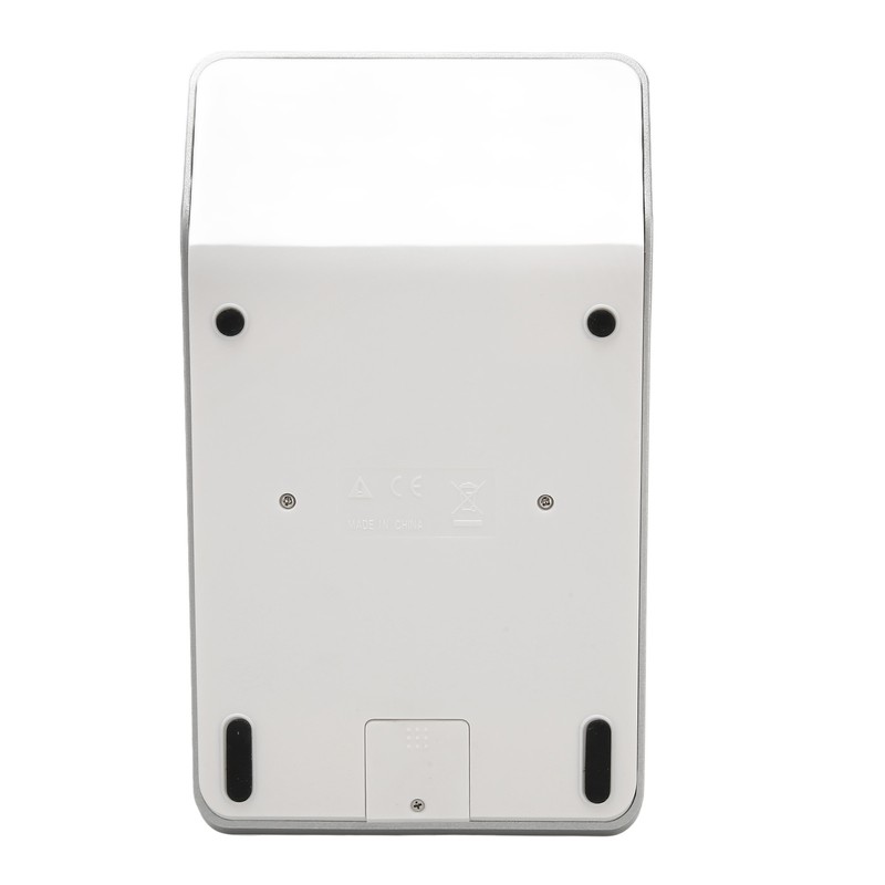 Calculator Solar Battery Powered Transparent Large Keys LCD Display Office