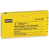 Honeywell Safety Bandage Compress, 4'' OFFSET?, 1 per unit 020768