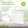 Prime Line Packaging White Paper Gift Bags, Kraft Gift Bags