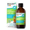 Brauer Natural Kids Liquid Multivitamin with Iron 200 ml, Multicolor