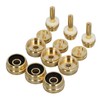 12 Pcs Set Trumpet Valve Finger Button Cap and Rod
