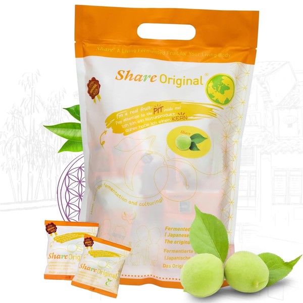 Share Original® Fermented Green Plum Japanese Apricot 1,1lb, 30+month fermented,