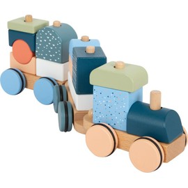 Small Foot Wooden Train "Arctic" Made of FSC® 100% Certified Wood, Stacking and Stacking Game, for Children from 1 Year, 12449