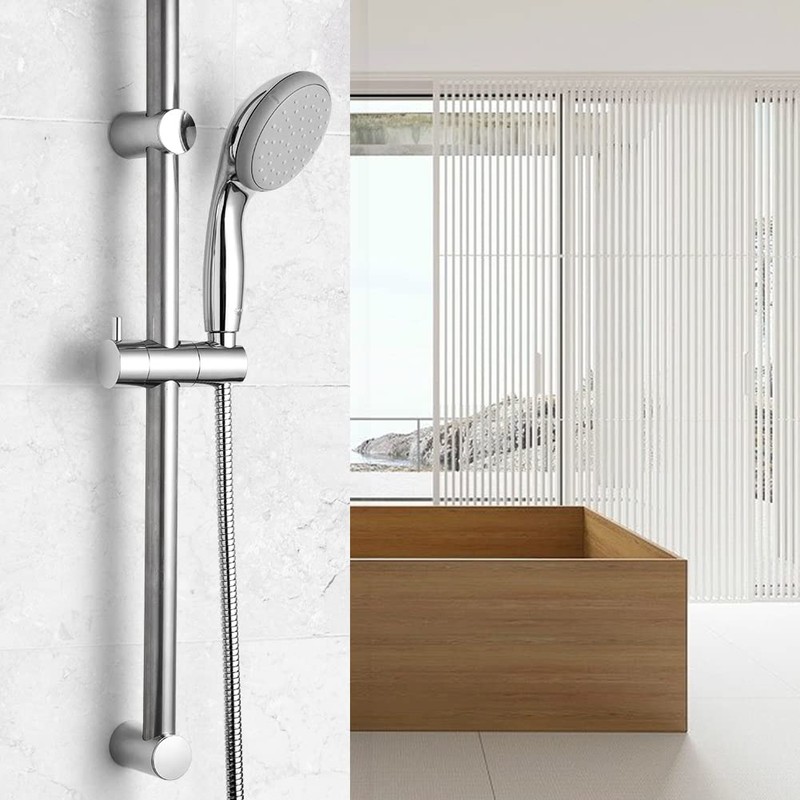 OFFO Shower Slide Bar 24 in Segmental Slide Bar Adjustable