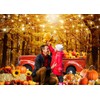 LYCGS 7X5ft Fall Photography Backdrop Fall Thanksgiving Party Backdrop Autumn