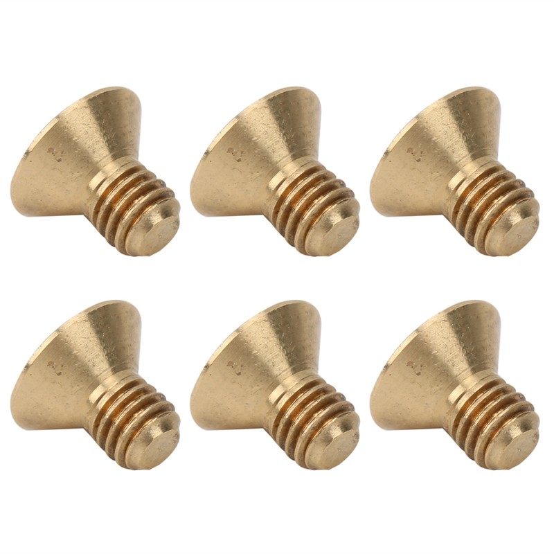 50Pcs Flat Hex Socket Screw M3 Pure Copper Countersunk Head