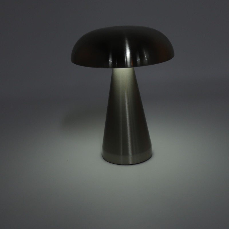 Mushroom Table Lamp Modern Minimalist Industrial Style 3 Color Dimmable
