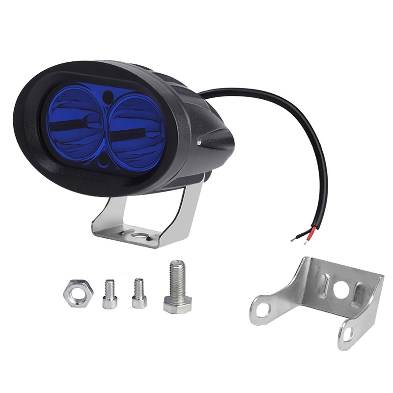LED Forklift Truck Blue Warning Lamp Safety Working Spot Light