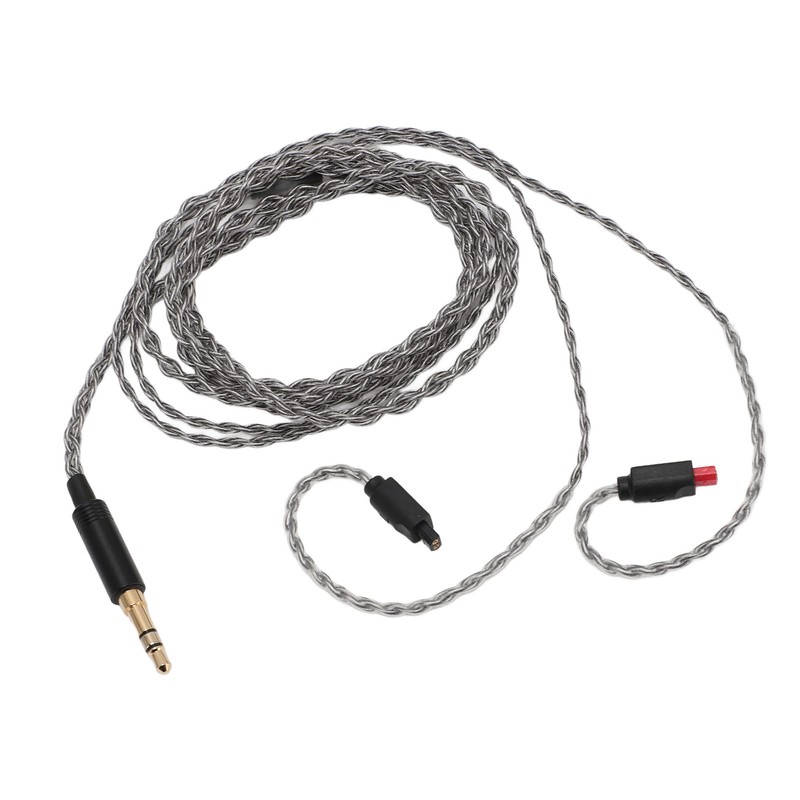Headphone Cable 4 Strands Silver Plated Copper Anti Stangling 3.5MM