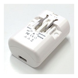 TI-165 A/C/O/SE/BF Type USB 2.1A Power Plug for International Travel