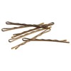 ForPro Professional Collection Bobby Pins (400-Count Approx), Bronze, 2" L,