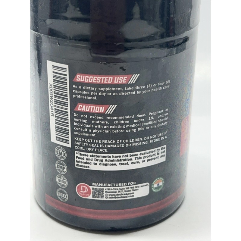 Dedica Lot Of 2 Dedica Magnesium L-Threonate 2,000mg, 90 Count