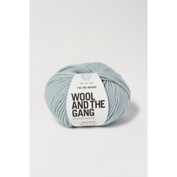 Wool and the Gang, The One Merino, Duck Egg Blue,