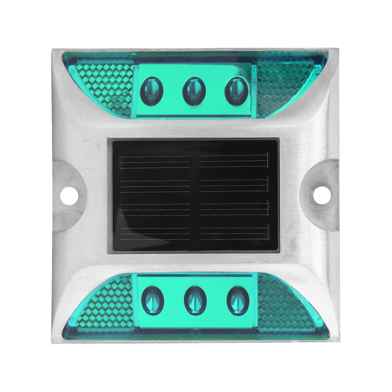 LED Solar Power Ground Marker Lights Waterproof Outdoor Driveway Road