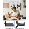 IVMAIE 10X Magnifying Glass with Light and Stand LED Magnifier