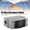 PV Solar Disconnect Switch Photovoltaic Circuit Isolator Miniature RV Breaker