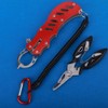 Fishing Plier Multipurpose Portable Fishing Pliers Fish Grips with Lanyard