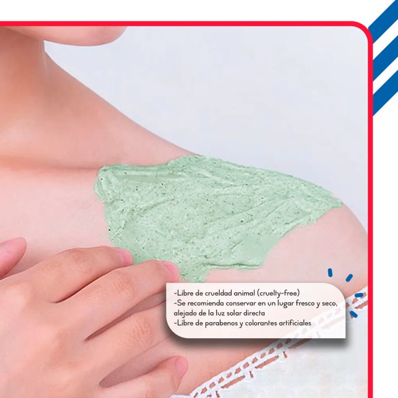 Exfoliante Corporal Pepino 350 ml Refrescante e Hidratante