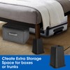 MYMULIKE Bed Risers 8 Inch Heavy Duty, Furniture Risers Lifts