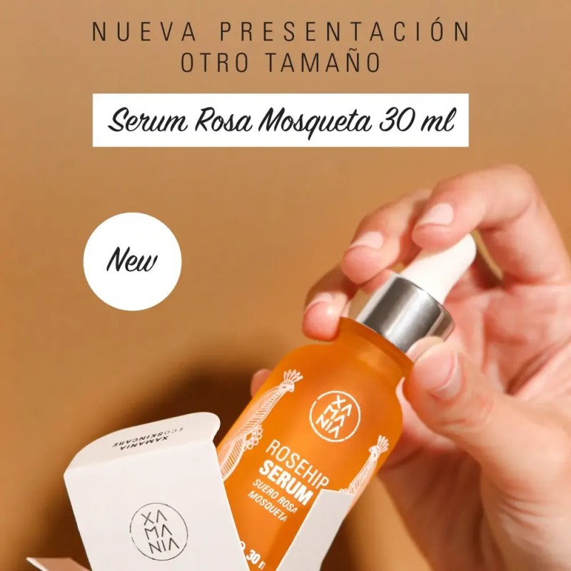 Xamania Sérum Rosa Mosqueta Puro Anti Manchas Antioxidante