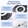 Upgraded Steam Mop Pad Replacement Brush Heads for Shark Steam