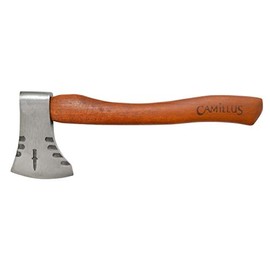 Camillus TECA Teak Hatchet, 1045 Carbon Steel, Teak Wooden Handle