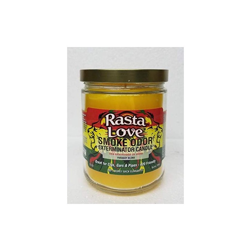 Smoke odor Exterminator Rasta Love, Includes One 13 oz Jar