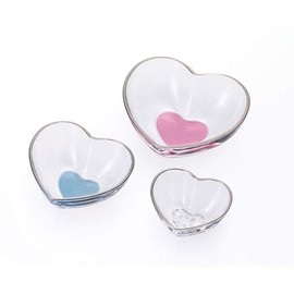 aderia Heart & Heart Gift Ball Nested Set Mini, Small, Medium Small – 6059