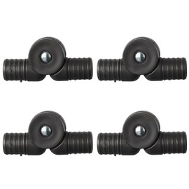 SSHHUI Black Plastic Lounge Chair Latch Hinge of Folding Lounge Chair Accessories for Folding Lounge Chair