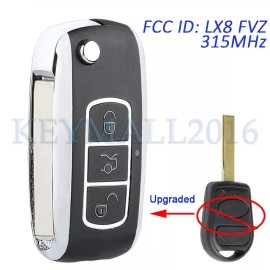 keymall Upgraded Remote Key Fob for Land Rover Range Rover/Range Rover Sport 2006 315MHz